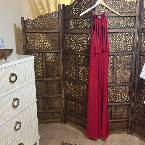 NEW NWT Reformation Lupe Knit Dress Red - Picture 3 of 4